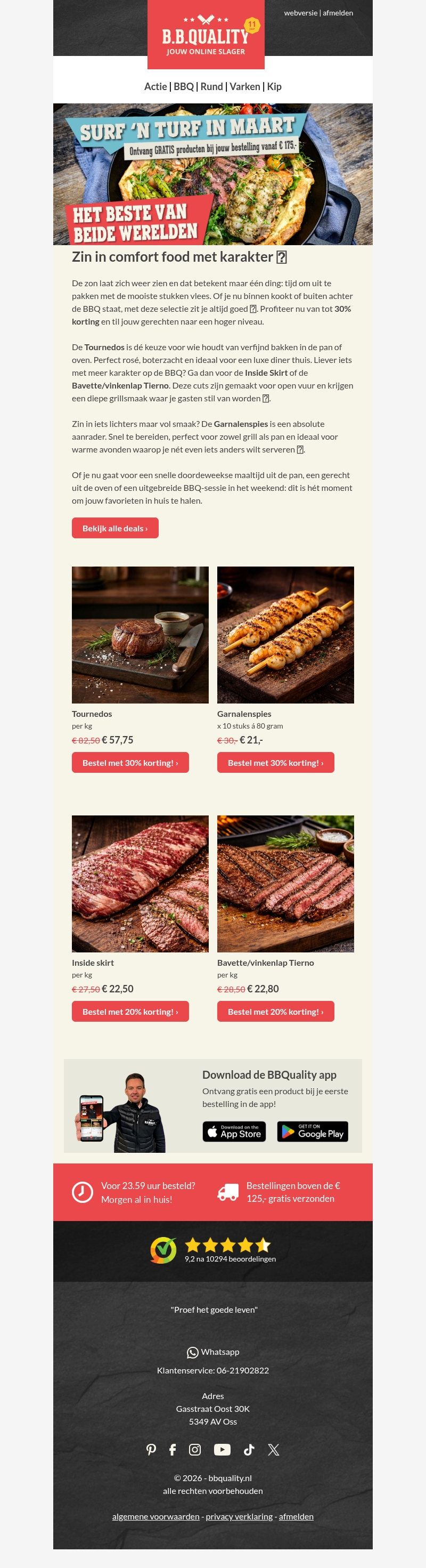 Tot 30% korting op BBQ favorieten 🔥 Tot 30% korting op BBQ favorieten 🔥