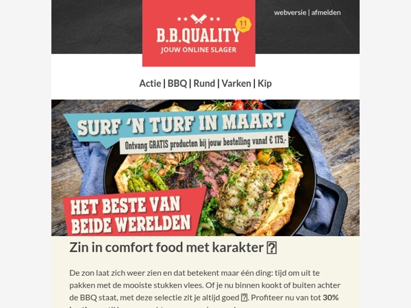 Tot 30% korting op BBQ favorieten 🔥