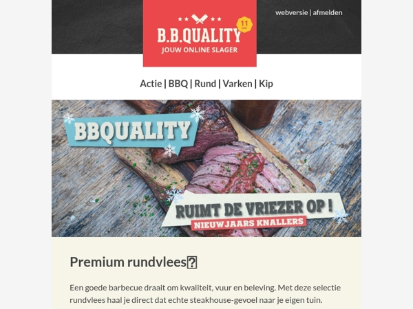 Premium rundvlees voor ultiem grillplezier 🔥