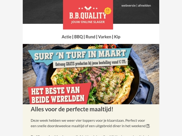 Kortingen tot 30% met onze weekdeals❗