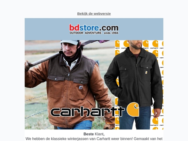 Weer op voorraad: Carhartt Classics!