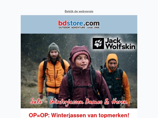 OP=OP Korting: Winterjassen!