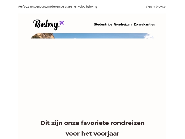 Dit zijn onze favoriete rondreizen voor het voorjaar