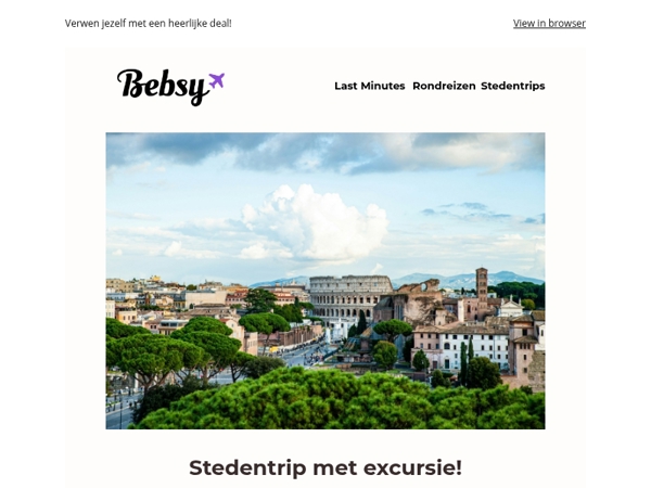 Uw stem is belangrijk. Maar uw vakantie ook: stedentrips met gratis excursies