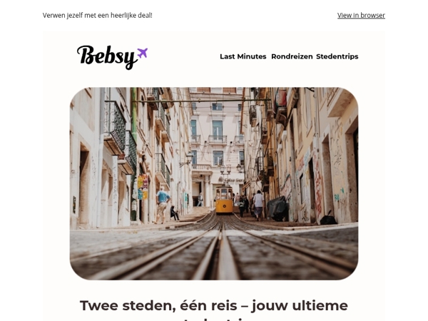 Twee steden, één reis – ontdek onze combinatiereizen ✈️