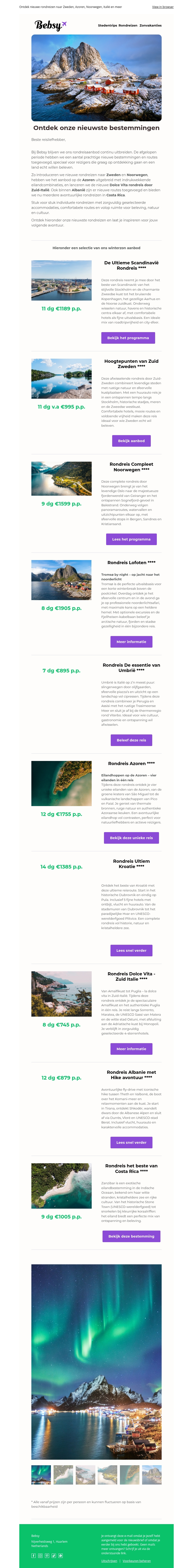 Nieuwe rondreizen bij Bebsy – ontdek onze nieuwste bestemmingen Nieuwe rondreizen bij Bebsy – ontdek onze nieuwste bestemmingen