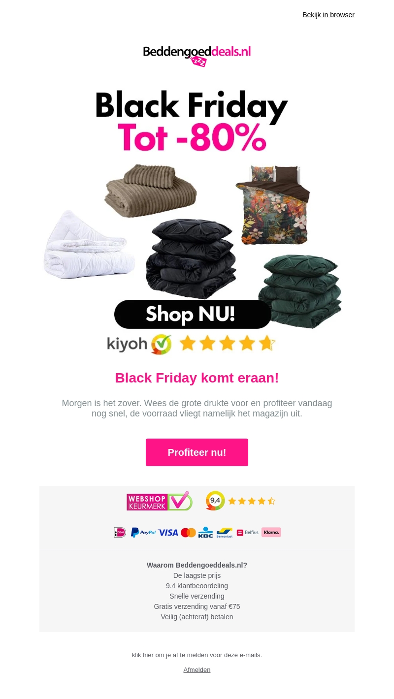 🖤 Black Friday komt eraan! 🖤 🖤 Black Friday komt eraan! 🖤