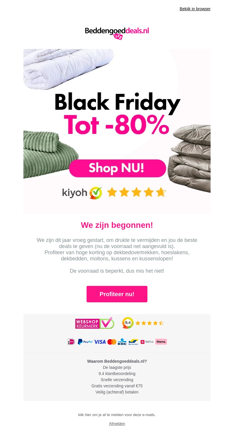 🖤 Black Friday Sale is begonnen! 🖤 🖤 Black Friday Sale is begonnen! 🖤