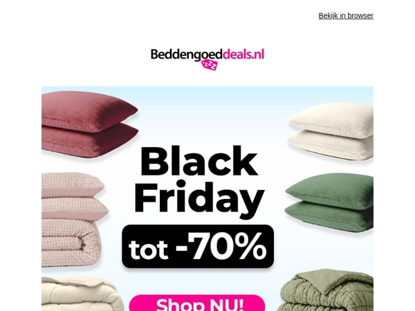 ⏰ Black Friday Sale is bijna afgelopen (laatste kans!)