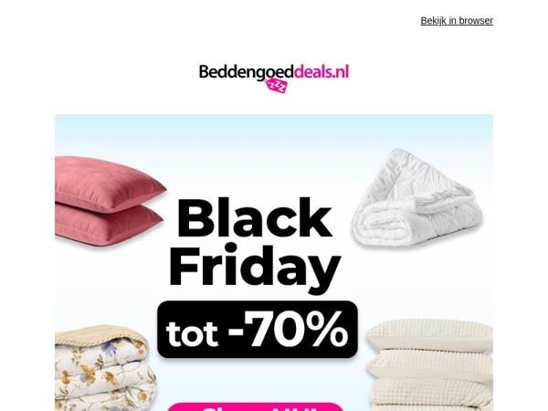 🖤 Black Friday Deals, mis het niet