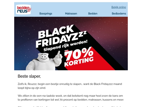 Pak je voordeel nu... het einde komt in zicht!