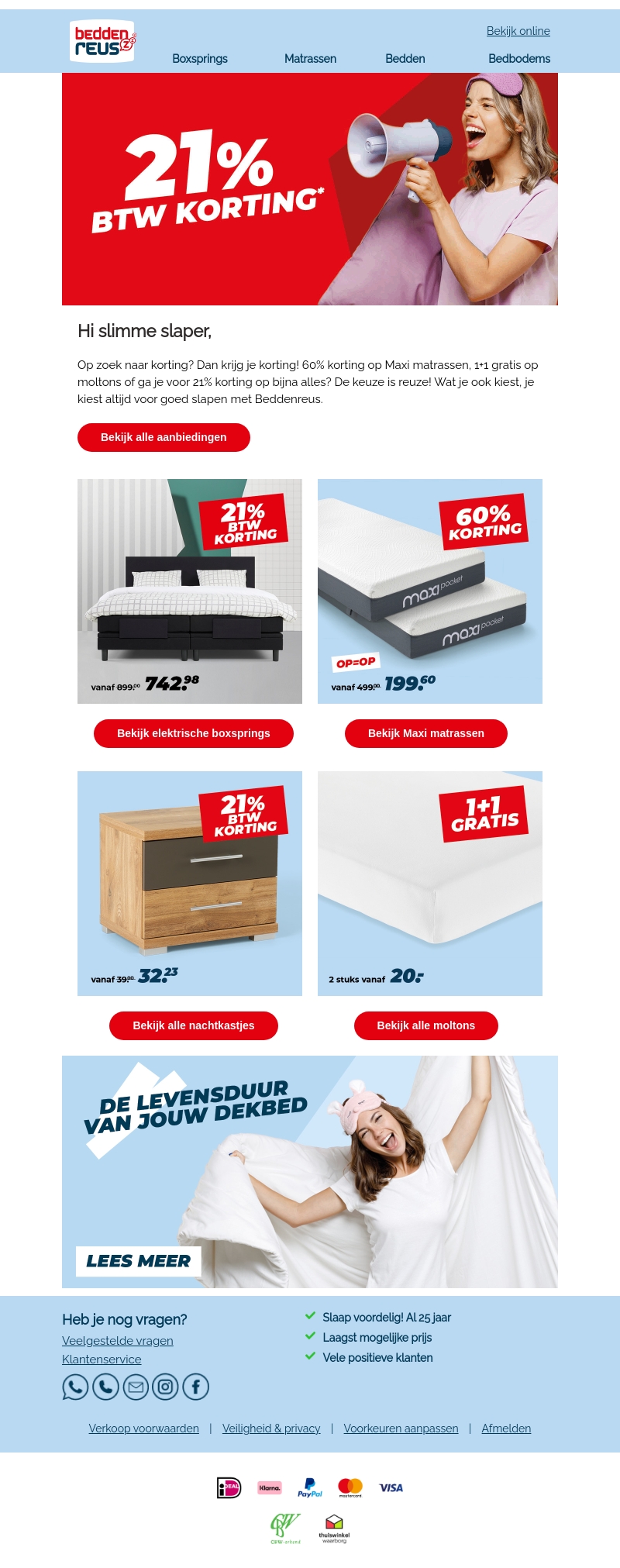 Goedkoper wordt het niet Goedkoper wordt het niet