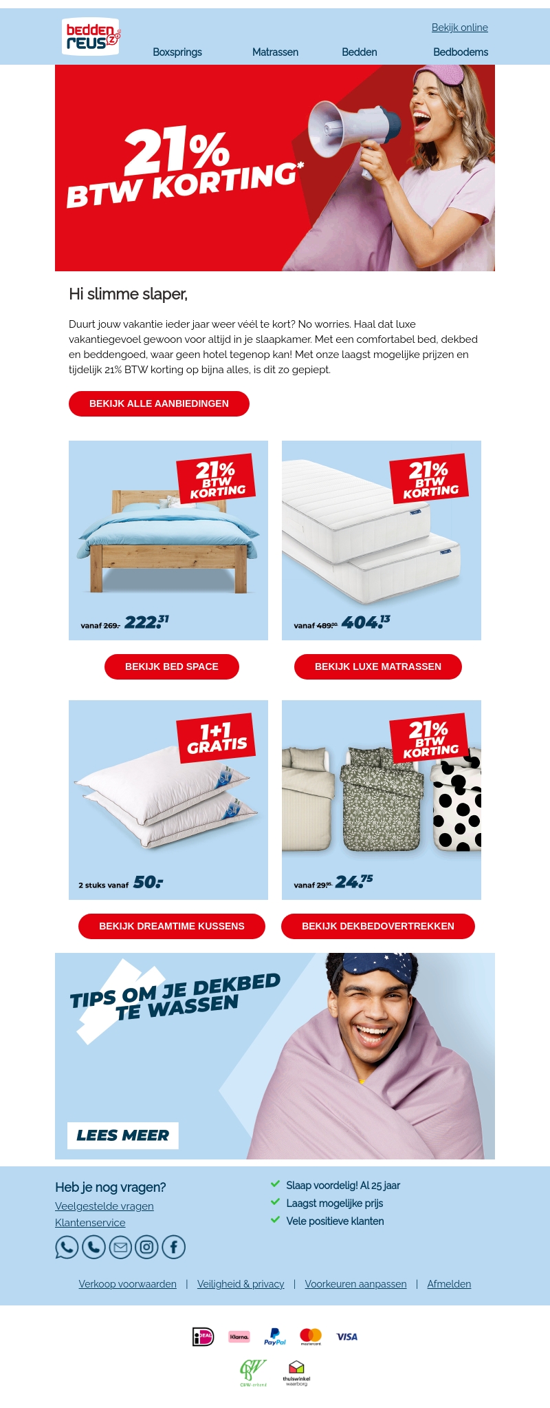 Het hele jaar vakantievibes in je slaapkamer? Het hele jaar vakantievibes in je slaapkamer?