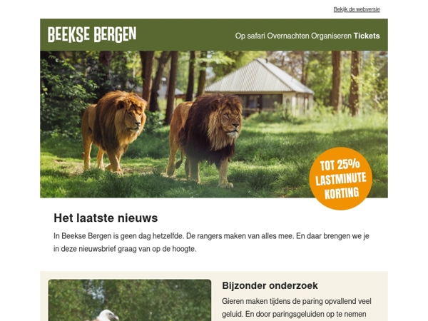 Een bijzonder onderzoek bij de gieren