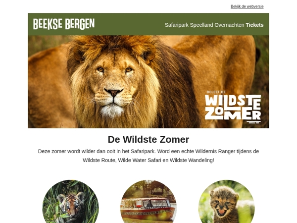 Beleef de Wildste Zomer