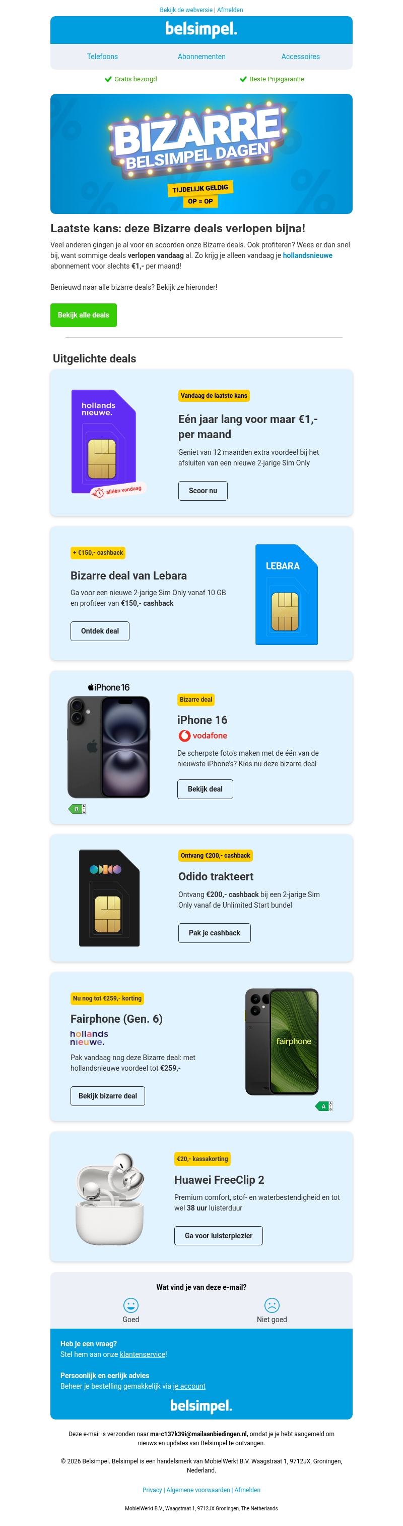 Sim Only voor €1,- per maand bij hollandsnieuwe Sim Only voor €1,- per maand bij hollandsnieuwe