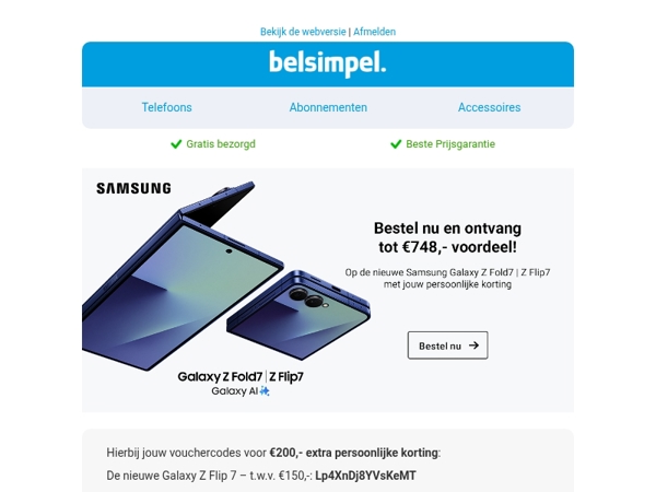 De nieuwste Samsung-producten zijn gelanceerd - profiteer direct