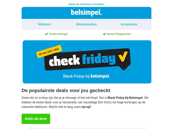 Deze Black Friday-deals geloof je bijna niet...