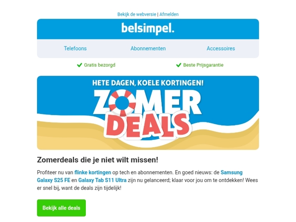 De upgrade die je zoekt, voor minder dan je dacht.