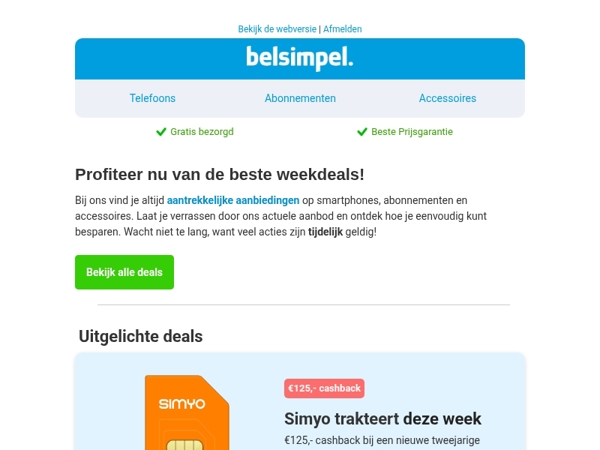 Mis ze niet: de scherpste deals van dit moment!