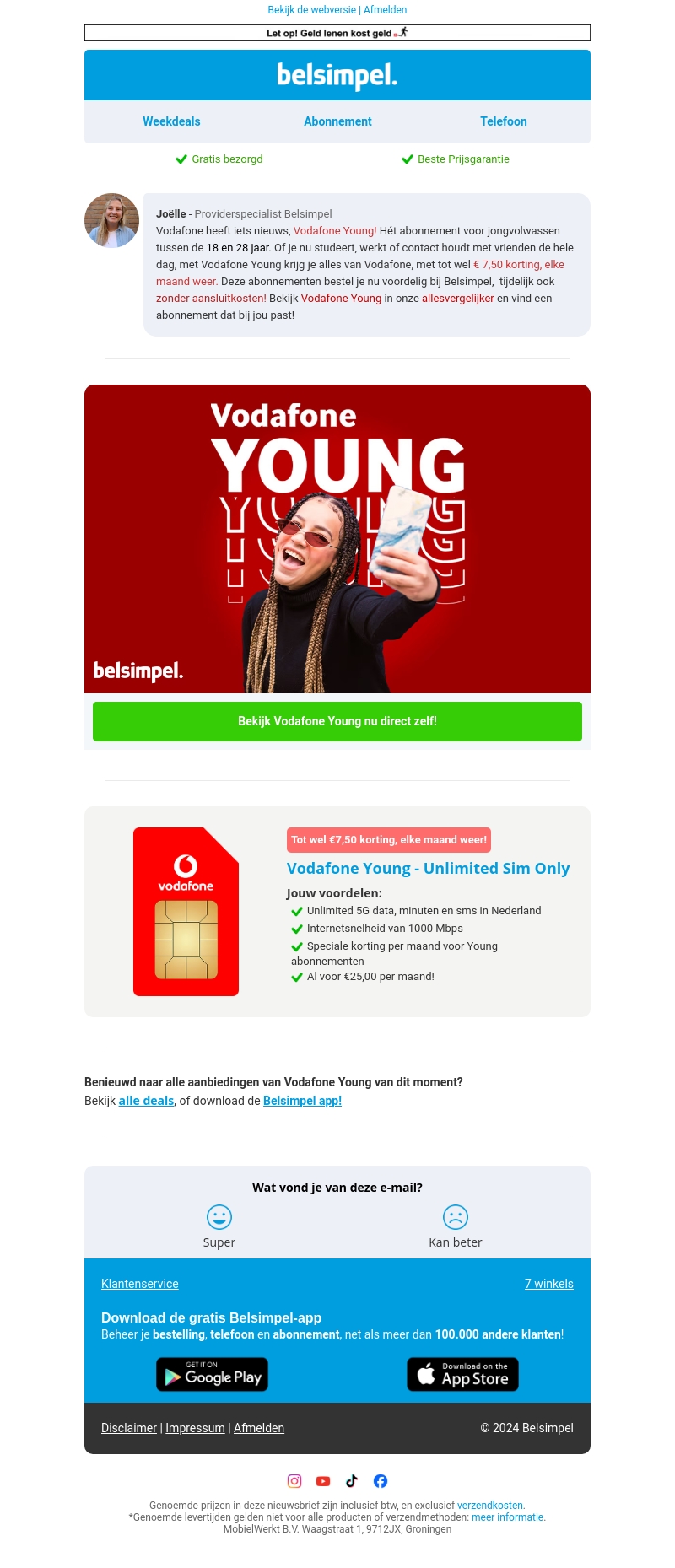 Vodafone heeft iets nieuws! Vodafone heeft iets nieuws!