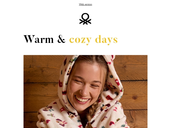 The beauty of the holidays? Days in pyjamas