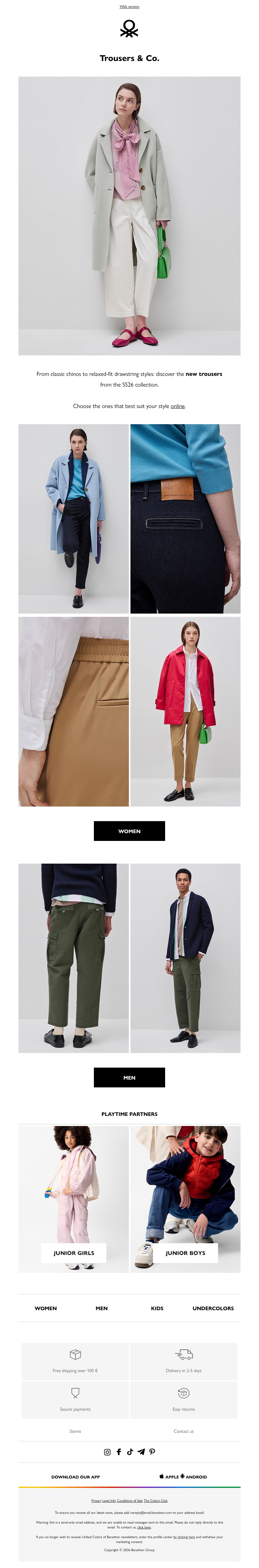 Trousers: new styles for every occasion Trousers: new styles for every occasion