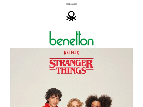 The new Stranger Colors of Benetton Campaign