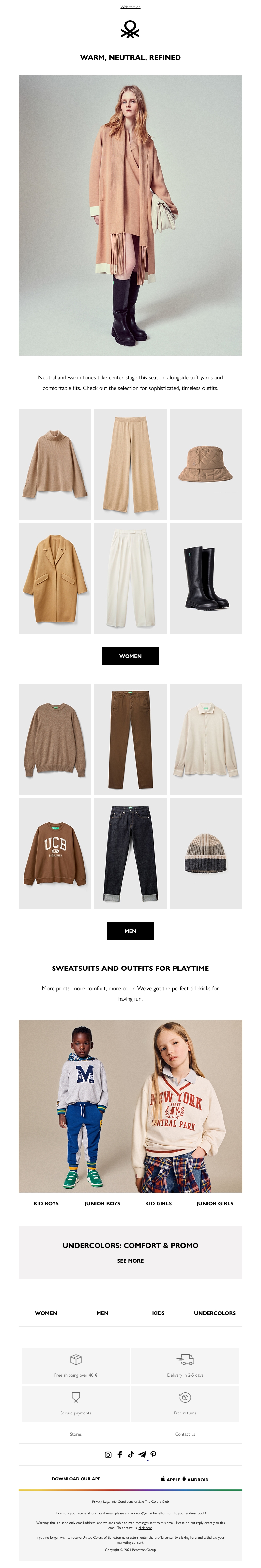 Elegant and neutral: our autumn palette π Elegant and neutral: our autumn palette π