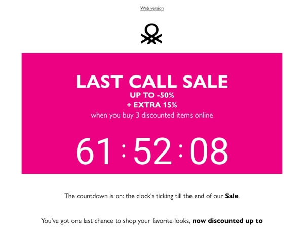 Sale: Last Call up to -50%