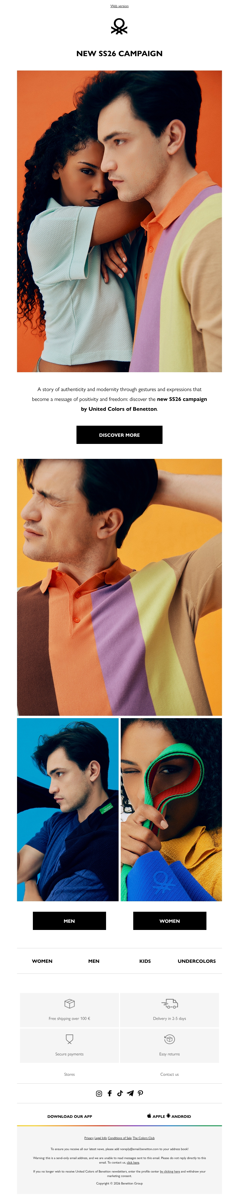 Spring Summer 2026: introducing the new campaign Spring Summer 2026: introducing the new campaign