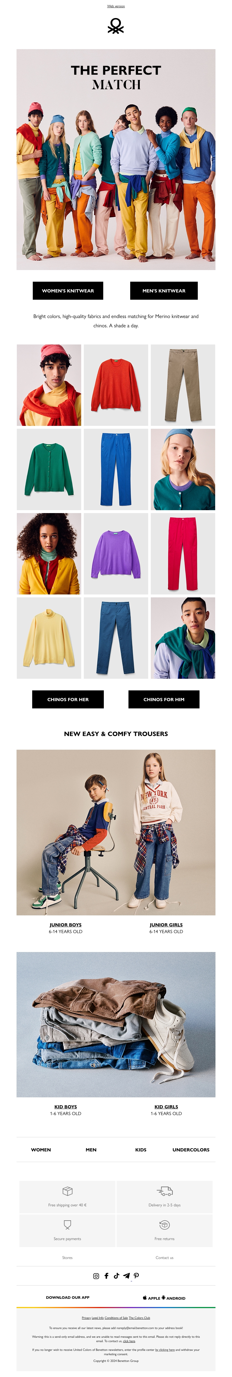 Merino & Chino: it’s a match! Merino & Chino: it’s a match!