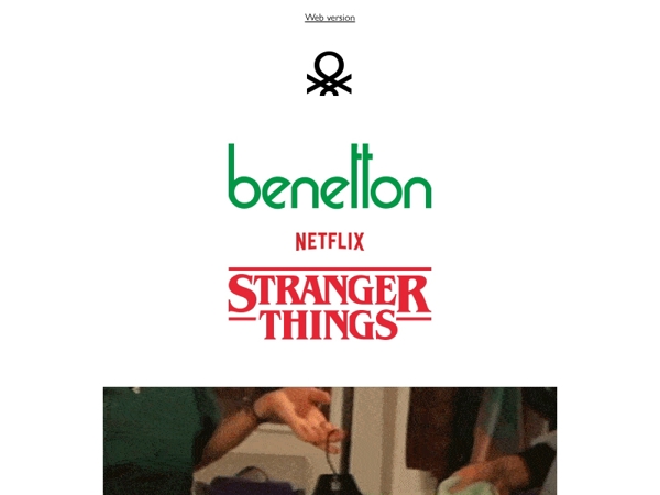 Stranger Colors of Benetton: from our archives to Hawkins and back