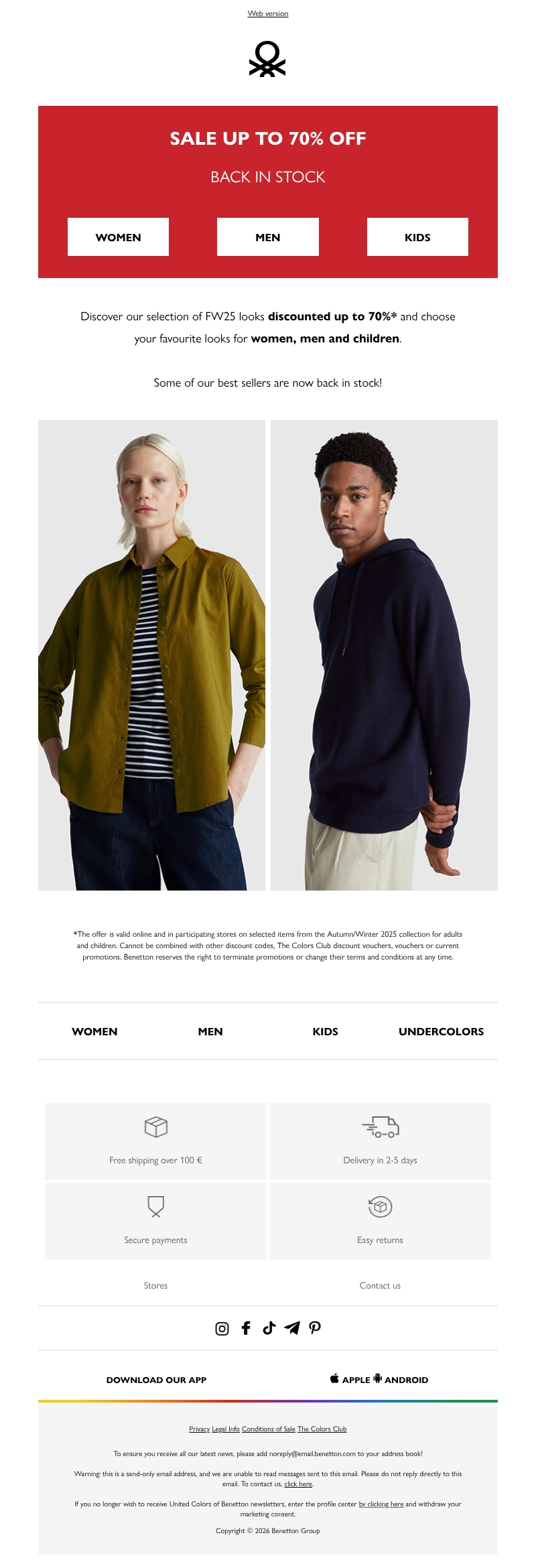 Sale up to 70% off: back in stock! Sale up to 70% off: back in stock!