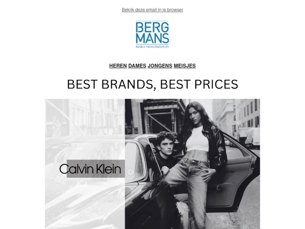 Shop Calvin Klein goedkoper!