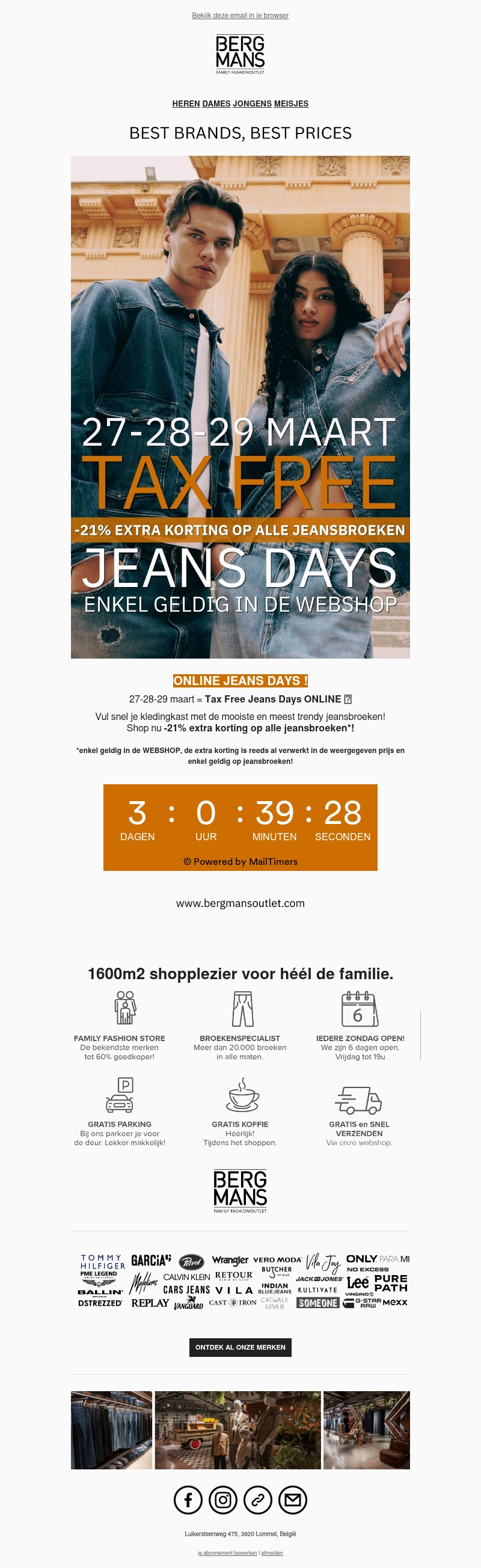 ACTIE🚨 Tax Free op alle jeansbroeken in de webshop! ACTIE🚨 Tax Free op alle jeansbroeken in de webshop!