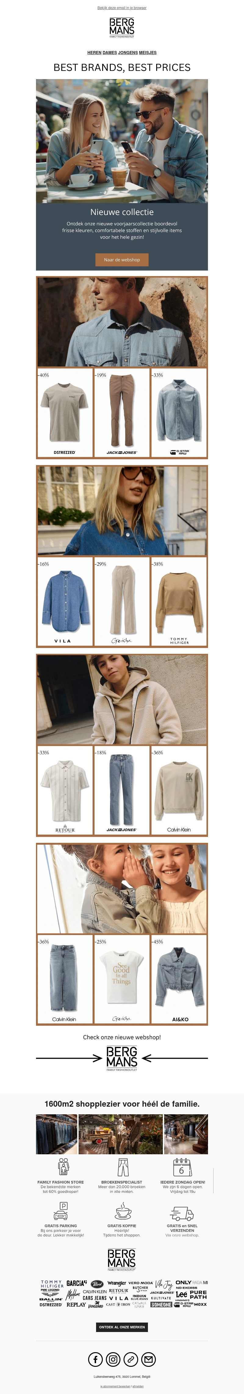 Nieuwe Collectie met korting Nieuwe Collectie met korting