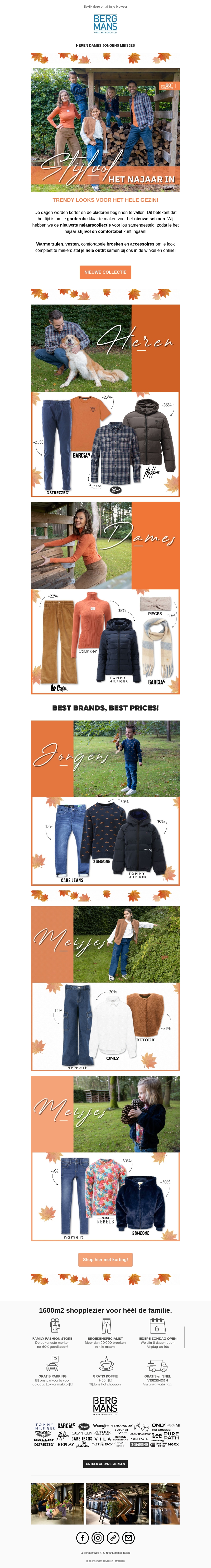 Korting shoppen voor het hele gezin! Korting shoppen voor het hele gezin!