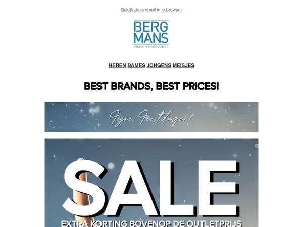 SALE!🚨 -30% & -50% EXTRA korting