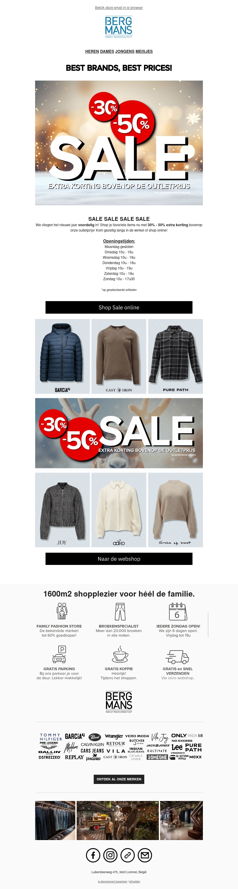 SALE!π¨ -30% & -50% EXTRA korting SALE!π¨ -30% & -50% EXTRA korting