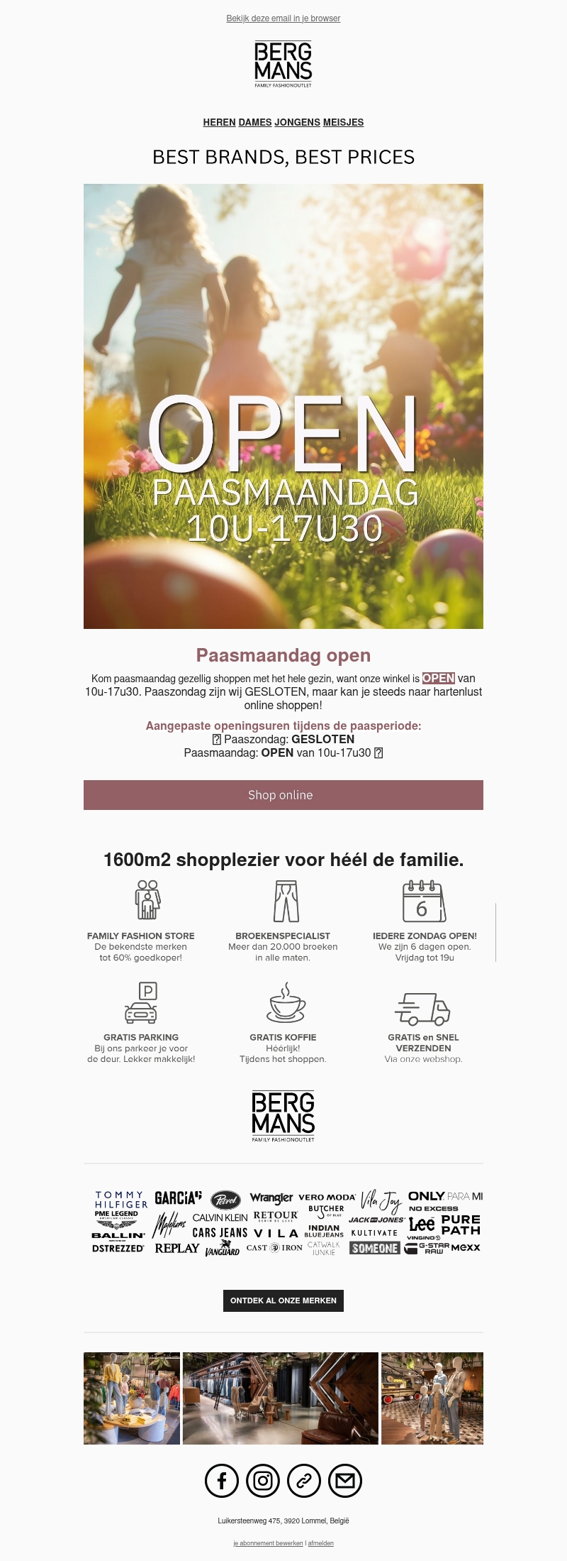 Paasmaandag open van 10u tot 17u30!🐰 Paasmaandag open van 10u tot 17u30!🐰