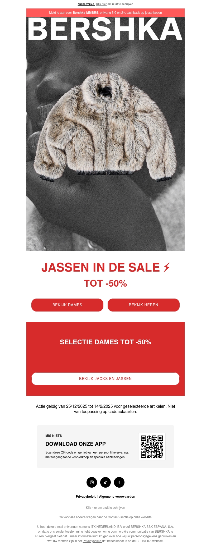 TOT -50% op jassen ⚡ TOT -50% op jassen ⚡