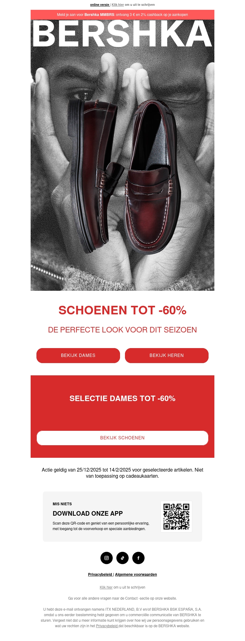 Schoenen tot -60%. Pak deze kans!π’ Schoenen tot -60%. Pak deze kans!π’