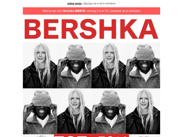 SALE tot -50%. Het aftellen is begonnen⏳