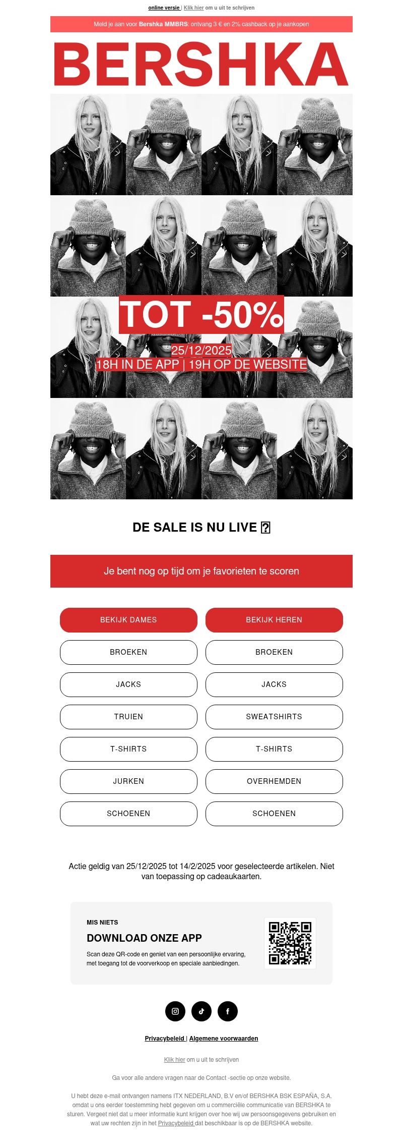 SALE LIVE in 3, 2, 1 ...𧨠Tot -50% SALE LIVE in 3, 2, 1 ...𧨠Tot -50%