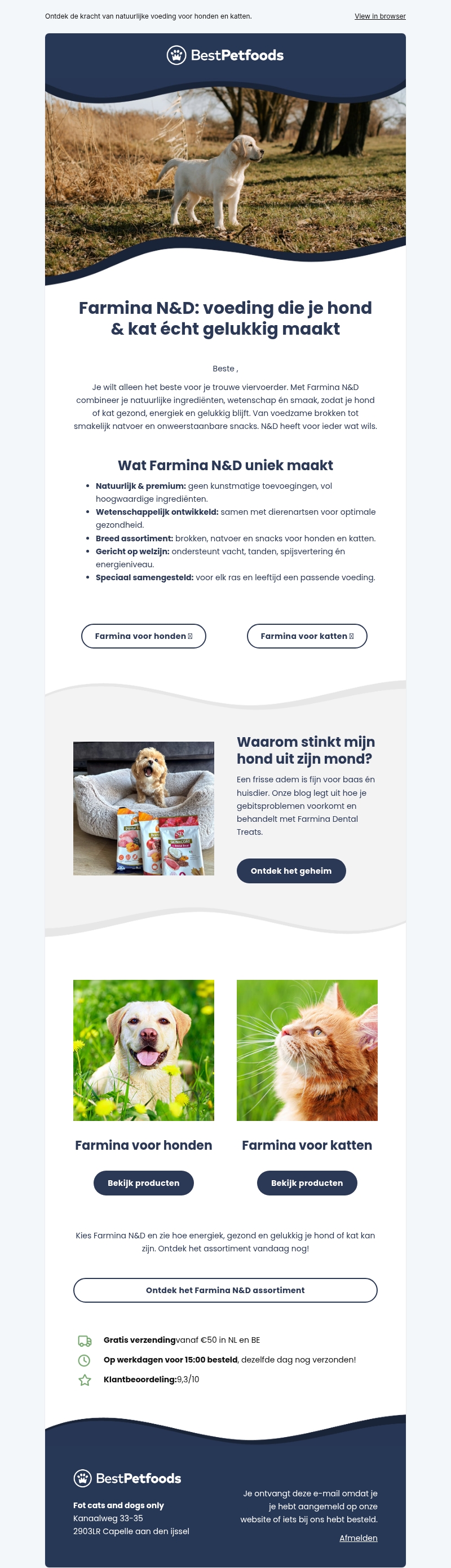 Dit is waarom steeds meer baasjes kiezen voor Farmina N&D 🐾 Dit is waarom steeds meer baasjes kiezen voor Farmina N&D 🐾