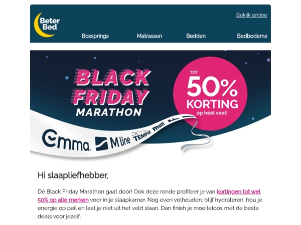 Win met dé Black Friday Marathon 🥇
