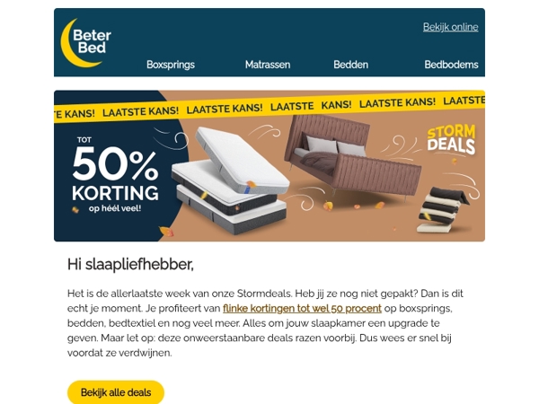 Laatste kans op Stormdeals!