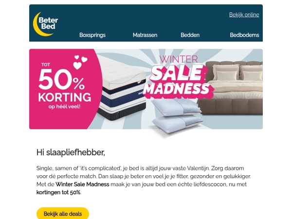 Vind jouw perfecte bedmatch 💕