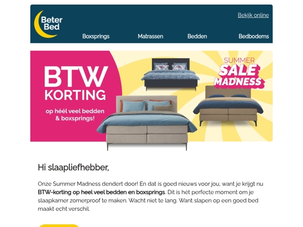 Het is nog steeds Summer Madness!